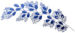Flores azules